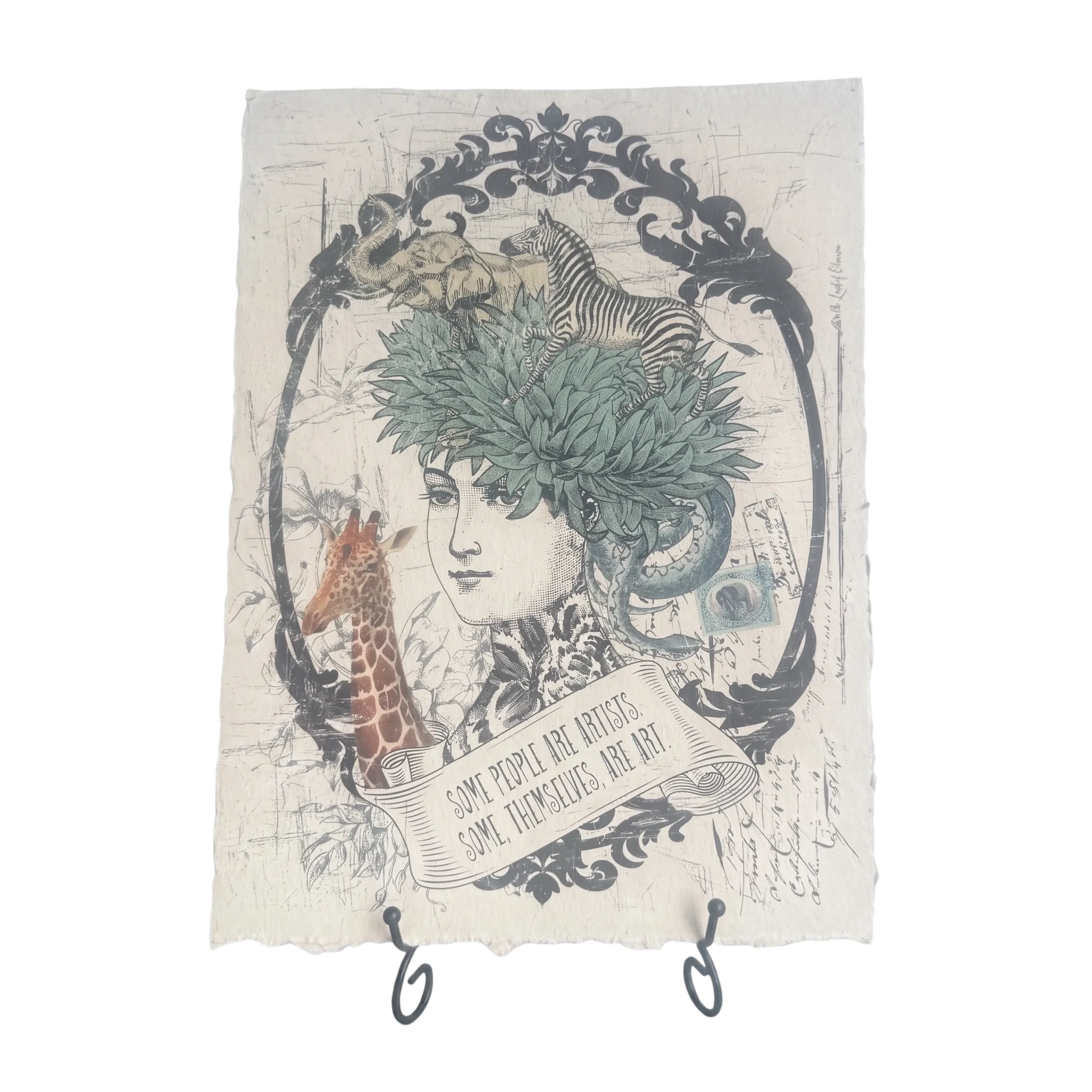 Artist Print on Parchment