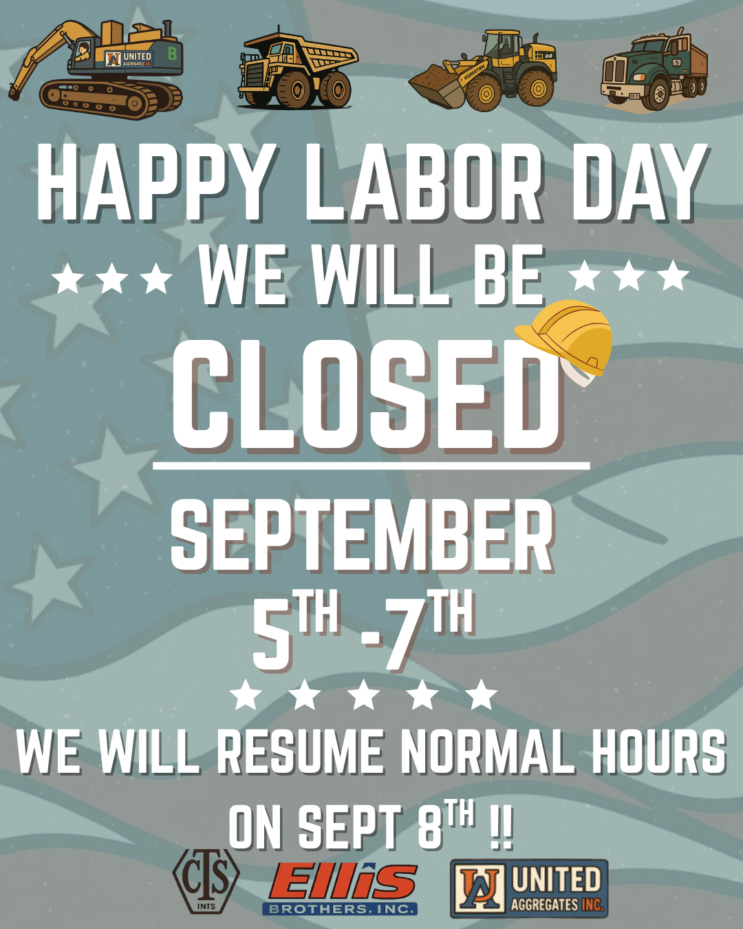 Holiday Closure - Labor Day 2026
