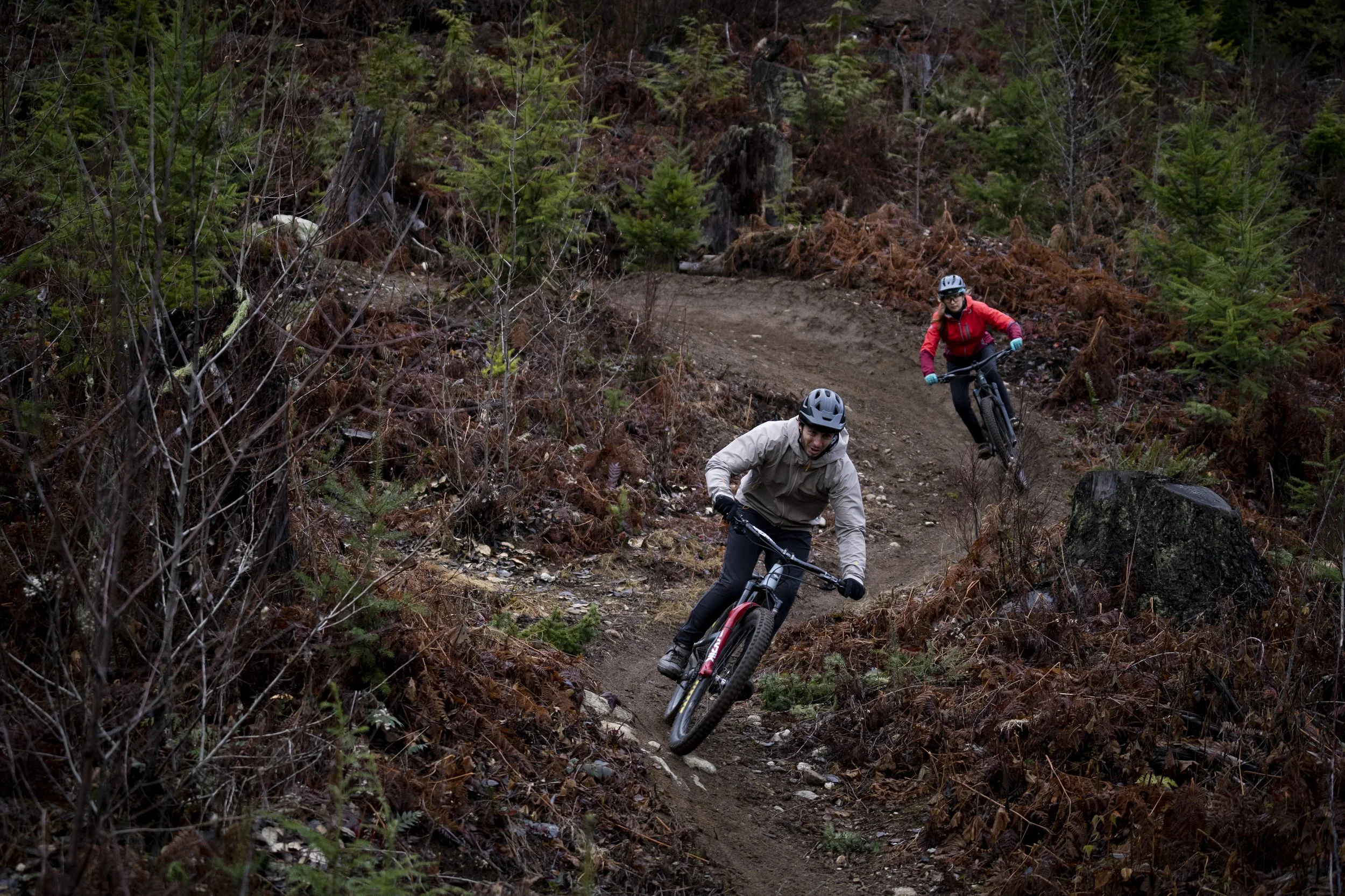 intermediate mountain bike guided rides in Squamish
