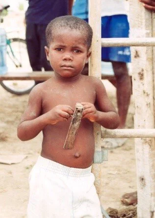 A humble child.