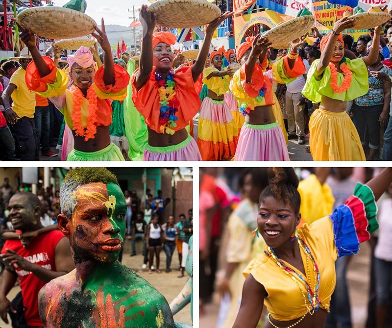 Haitian carnival.