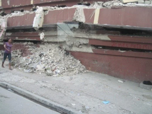 The earthquake.