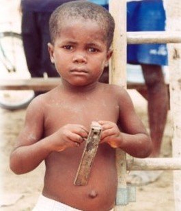 A humble child.