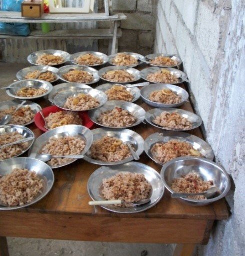 Did your school have hot lunch?