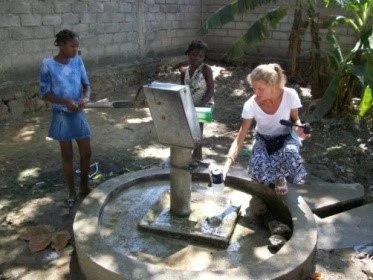 Living water.