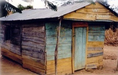 One simple church.