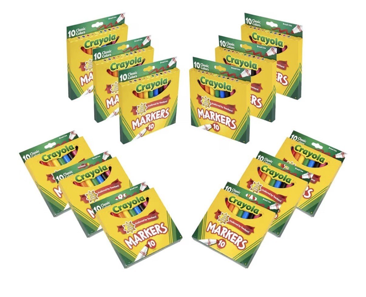 Back2School Drive - Bulk Markers - 12packs