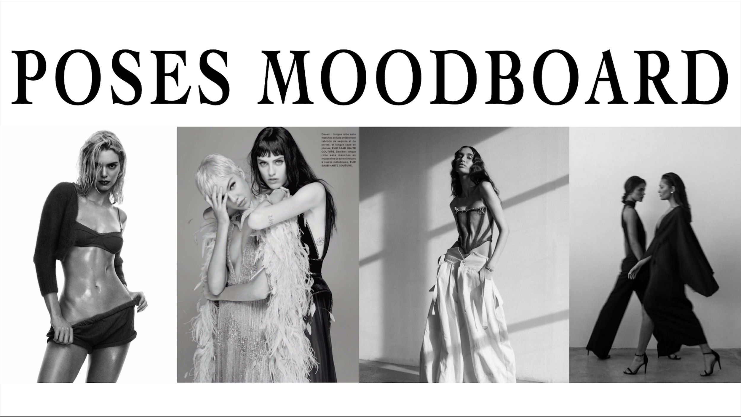 Poses Moodboard