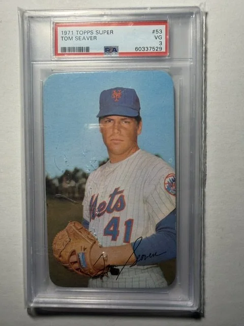 Tom Seaver 1971 Topps Super Card - PSA 3