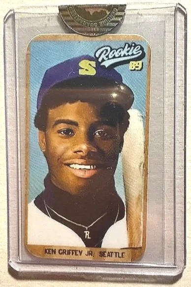 Ken Griffey Jr. 1989 Rookie Victory Tobacco Baseball Card