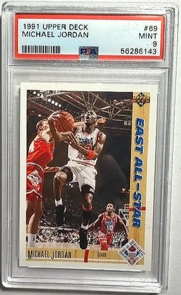 Michael Jordan 1991 Upper Deck #89 PSA 9 Card