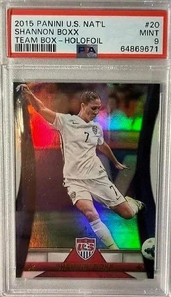 Shannon Boxx PSA 9 2015 Panini Holofoil #20