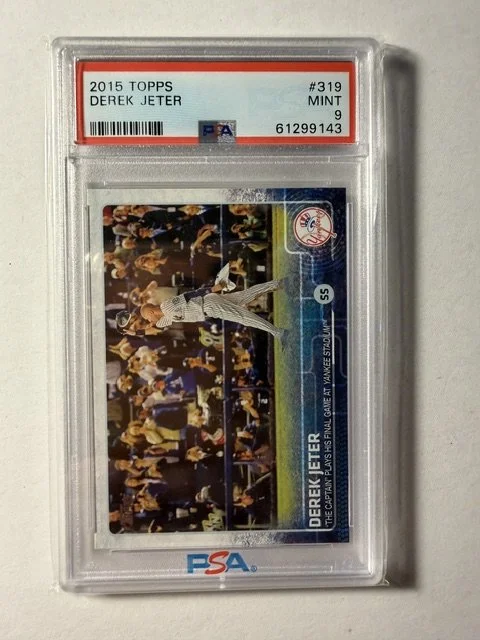 Derek Jeter 2015 Topps PSA 9 Card