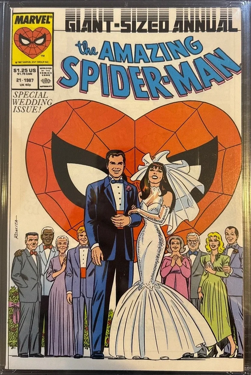 The Amazing Spider-Man Annual #21 Marvel Comics Wedding Issue