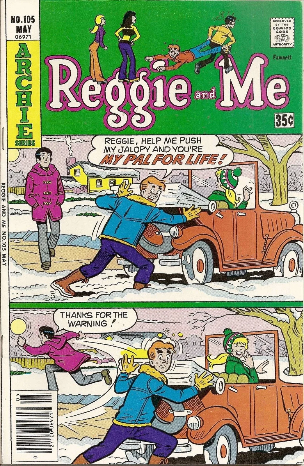 Reggie and Me #105 May 1978 NM+ Comic