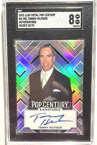 Tommy Hilfiger 2022 Rookie Autograph Card