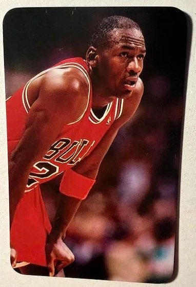 Michael Jordan 1987 Bulls Promo Basketball Card