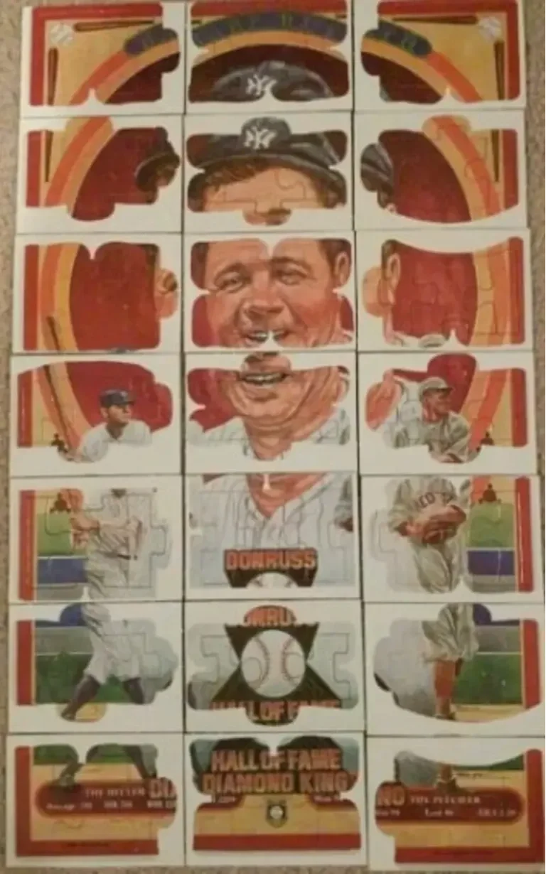 1982 Babe Ruth Donruss Complete Puzzle - Mint Condition
