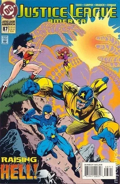 Justice League America #87 Comic Book - Unread Newsstand Edition