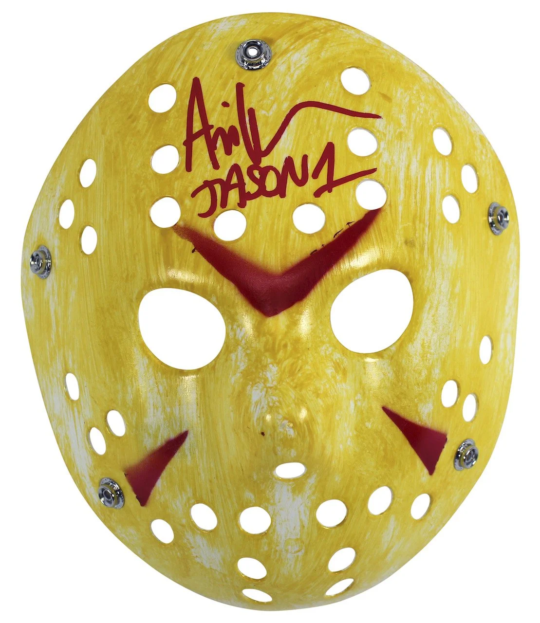 Ari Lehman Signed Jason Mask from "Friday the 13th"