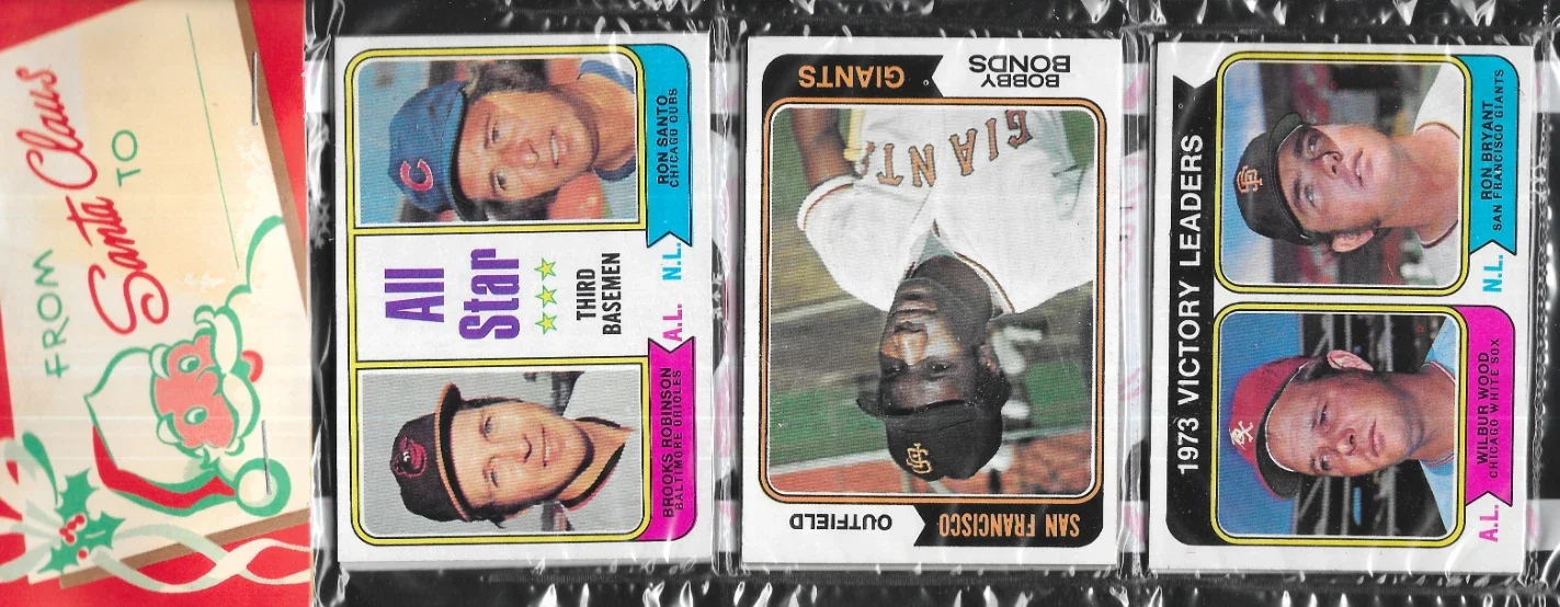 Bobby Bonds 1974 Topps Baseball Card Rack Pack