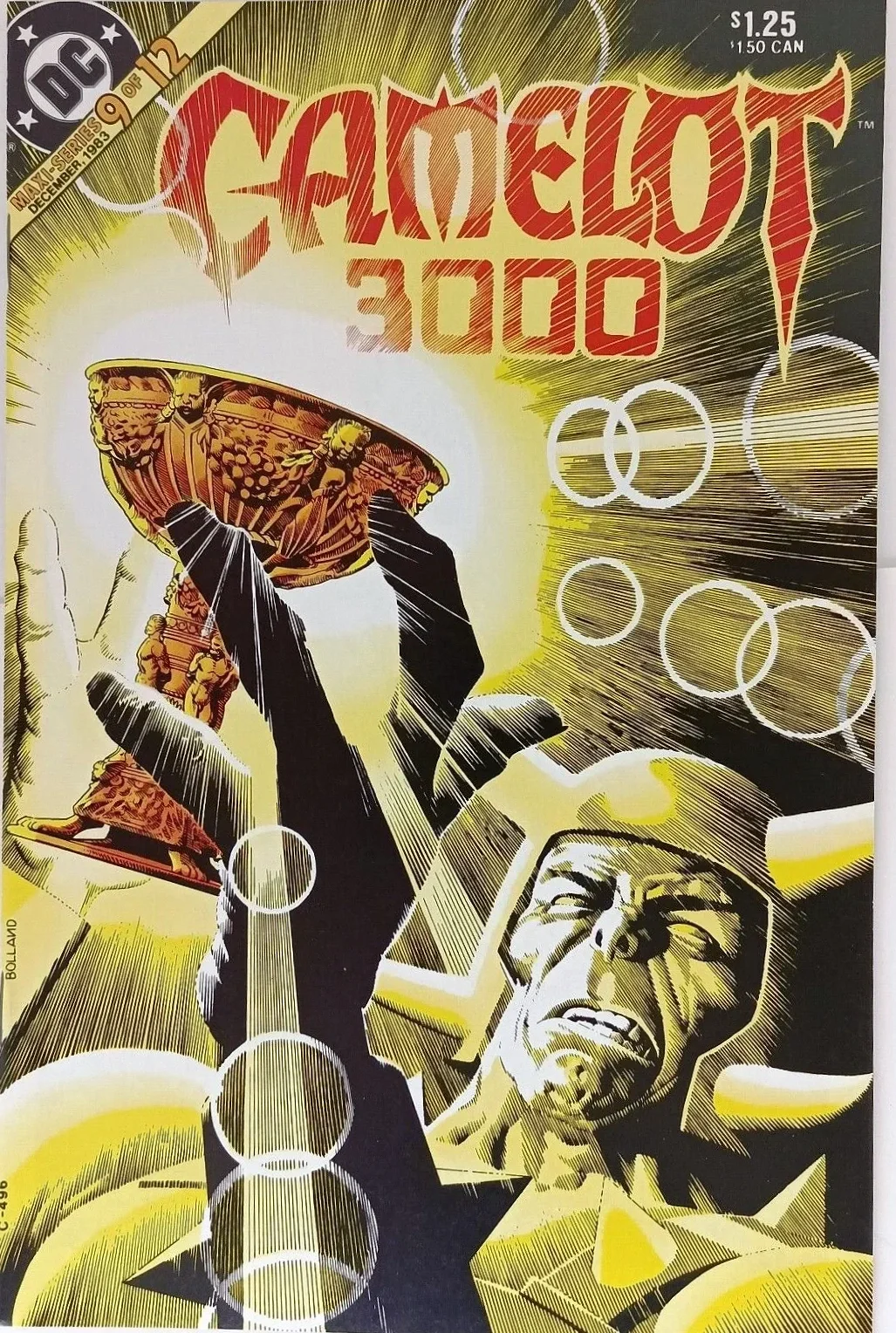 Camelot 3000 #9 Aug 1983 DC Comics NM+ Newsstand Edition