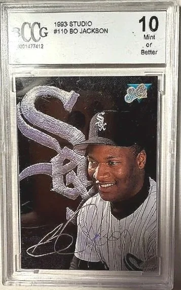Bo Jackson 1993 Studio Beckett 10 Card #110