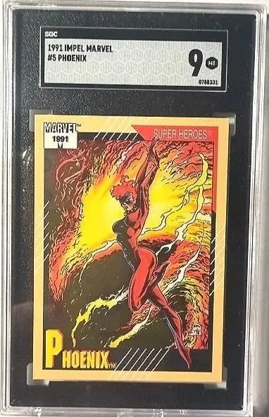 Marvel 1991 Impel SGC 9 Phoenix #5 Card