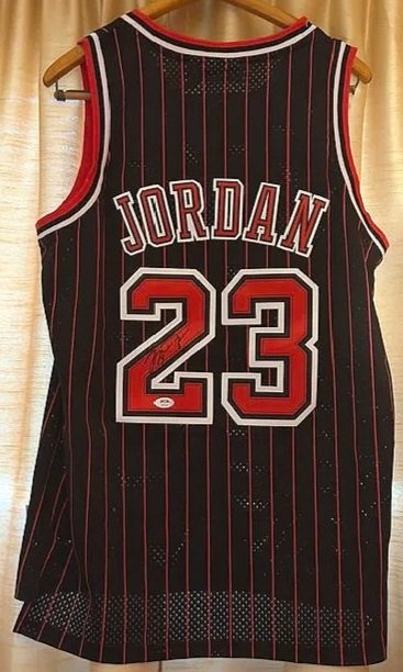 Michael Jordan Signed 1996-97 Hardwood Classics Jersey