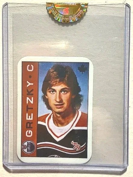 Wayne Gretzky 1979 Rookie Canada Tobacco Hockey Card