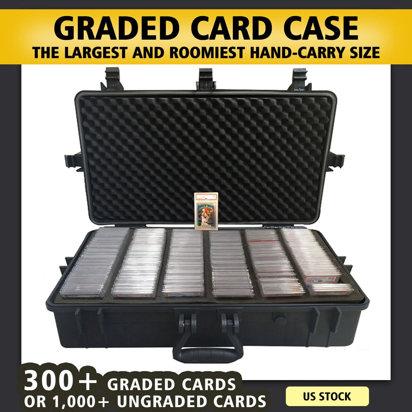 Jumbo Sports Cards Heavy Duty Protective Case