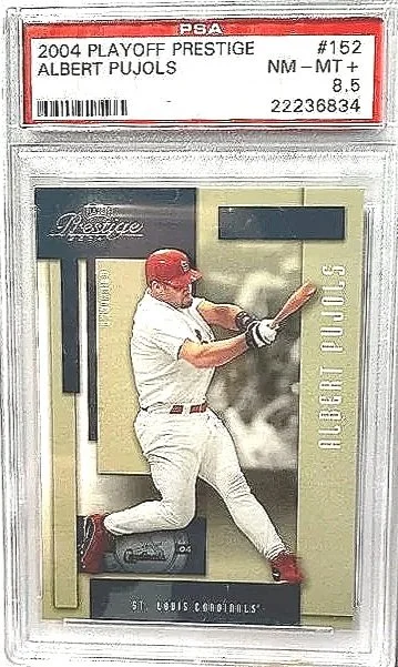 Albert Pujols 2004 Donruss PSA 8.5 #152 Baseball Card