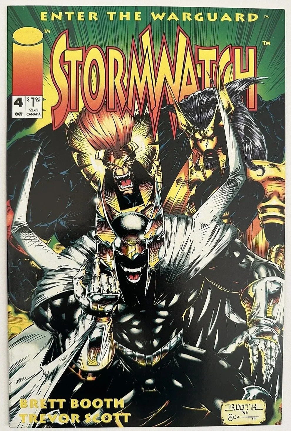 Storm Watch: Enter the Warguard Issue #4 Comic Book