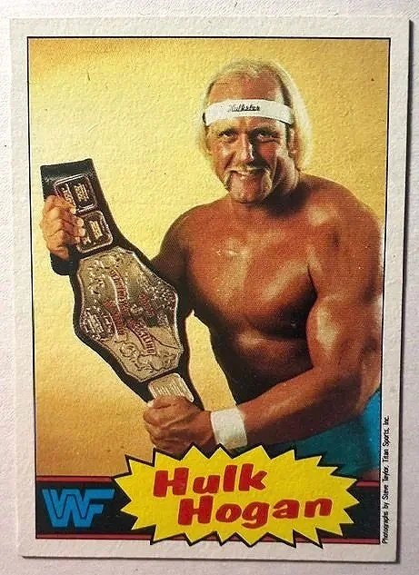 Hulk Hogan 1985 Topps Rookie Mint Card #1 - PSA Ready