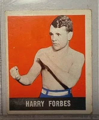 Harry Forbes 1948 Leaf Boxing Card #98