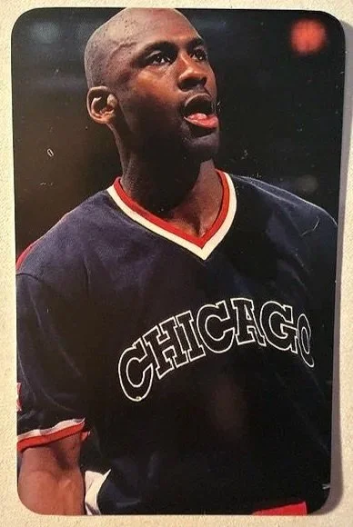 Michael Jordan 1991 Bulls Promo Card