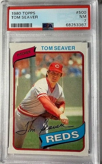 1980 Topps Tom Seaver PSA 7 Baseball Card