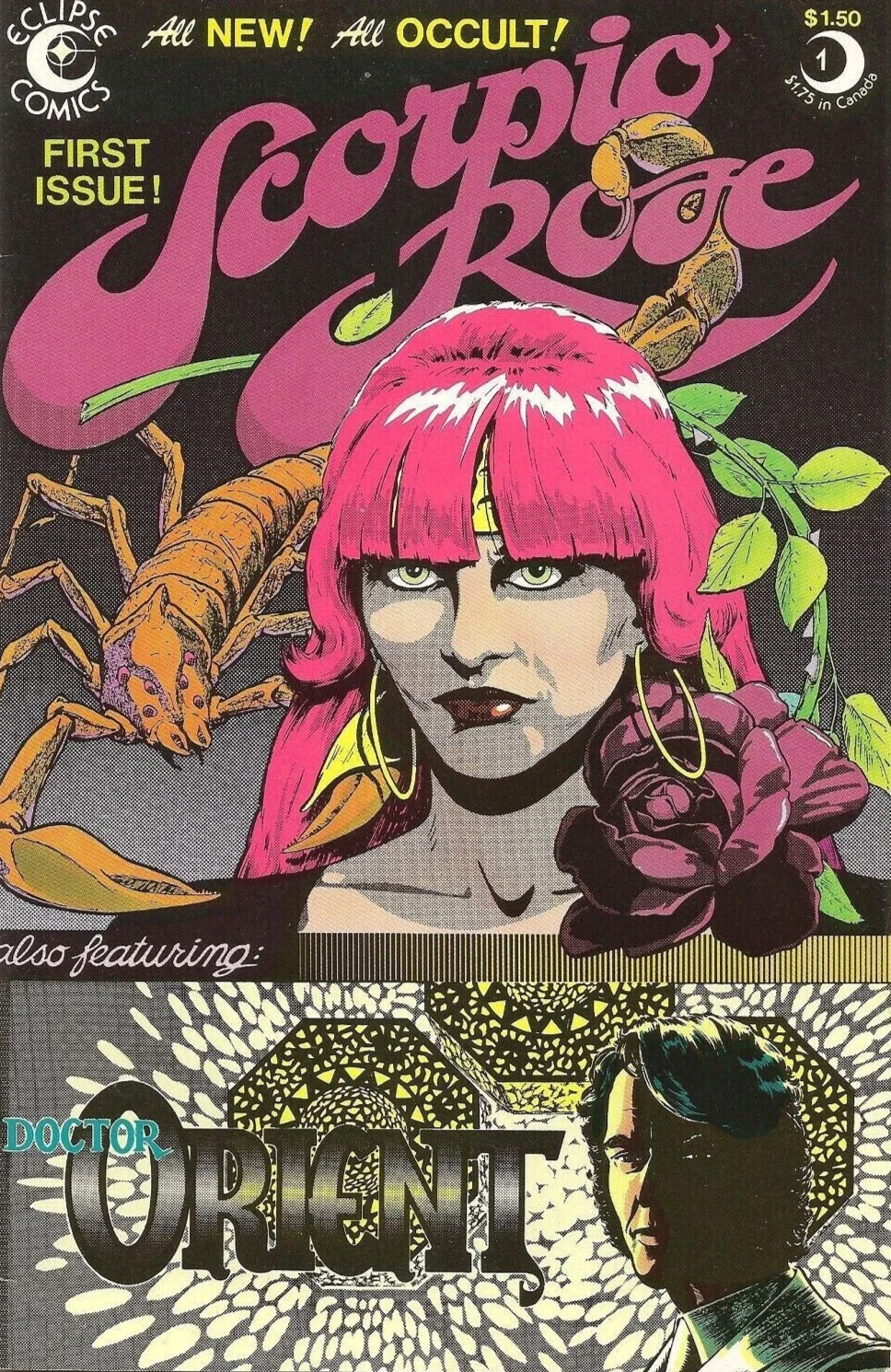 Scorpio Rose #1 Comic - First Edition Newsstand