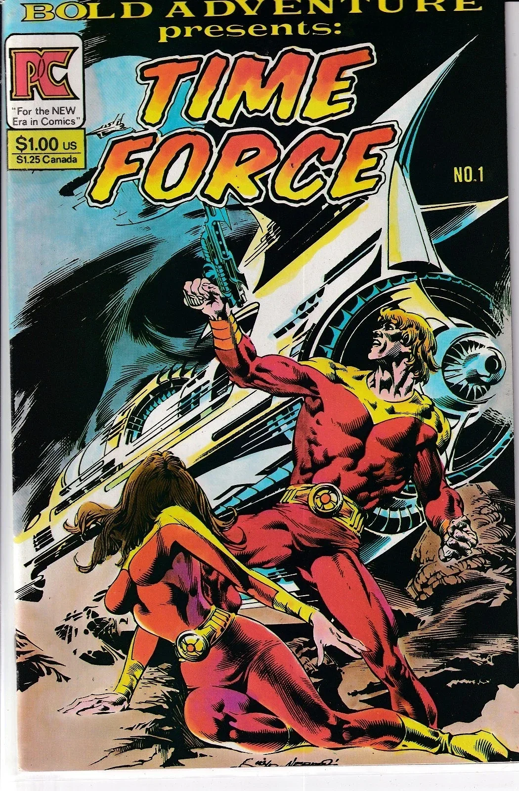 Time Force #1 Unread Newsstand Edition