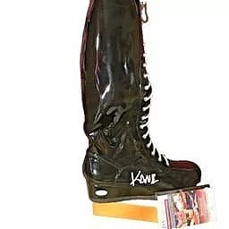 WWE Kane JSA Signed Wrestling Boot