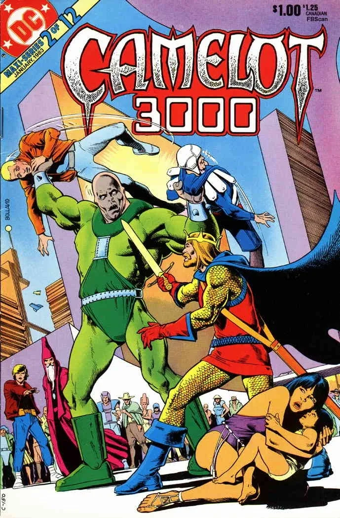 Camelot 3000 #2 DC Comics Jan 1983 Newsstand Edition NM+