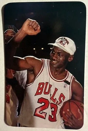 Michael Jordan 1991 Promo Basketball Card