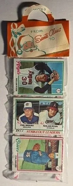 1978 Topps Nolan Ryan Vintage Card Pack