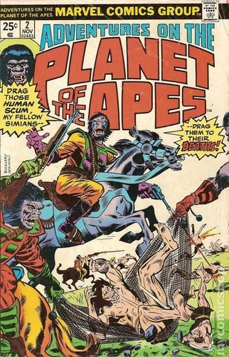 Adventures On The Planet Of The Apes #2 Nov 1975 VG+ Comic Book