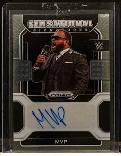 MVP 2022 Panini Sensational Signed Wrestling Card