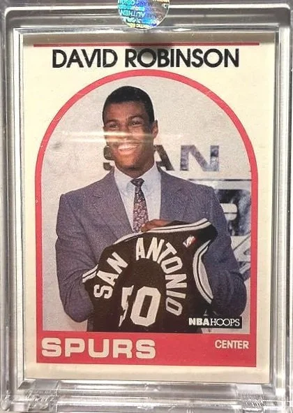 1989-90 NBA Hoops David Robinson Rookie Card