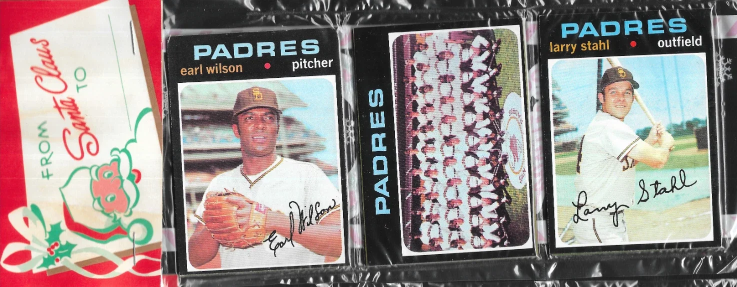 1971 Topps Baseball Card Rack Pack