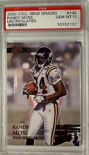 Randy Moss 2000 Collector's Edge PSA 10 #145