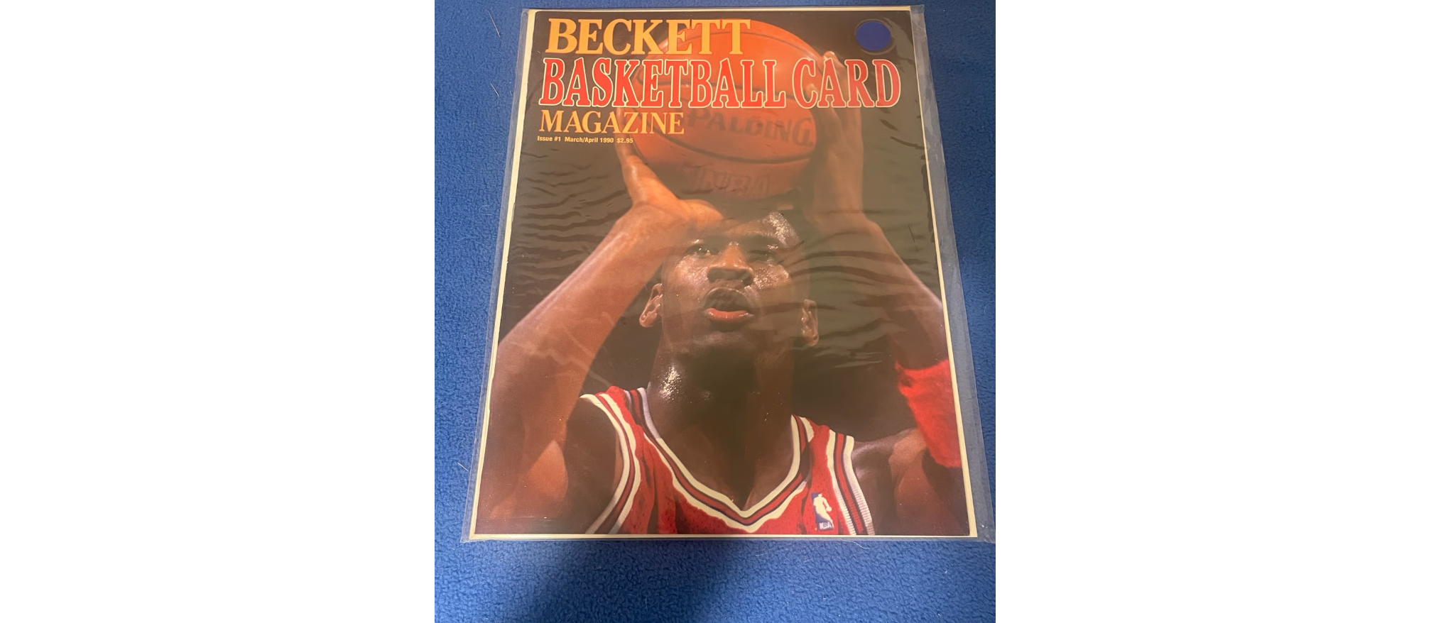 Basketball Card Beckett Magazine Michael Jordan Rookie 1990 Cover