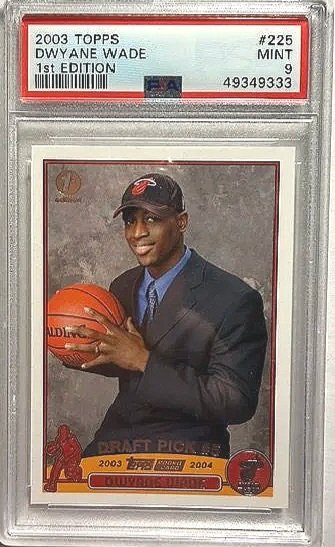 Dwayne Wade 2003-04 PSA 9 Topps RC #225